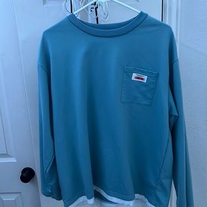 Blue SHEIN crewneck